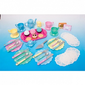 Игровой набор - Чайная вечеринка, 45 предметов (Boley, 74537KM)